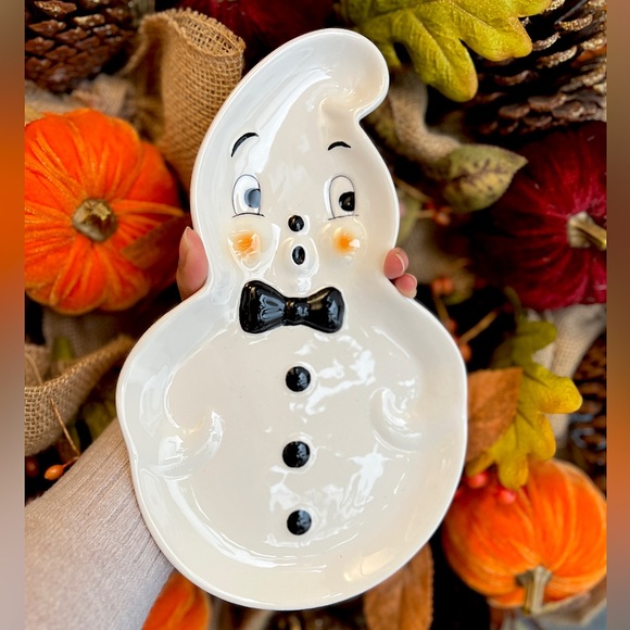Johanna Parker Other - ✨NEW👻Johanna Parker Carnival Cottage Ghost Cookie Plate🖤